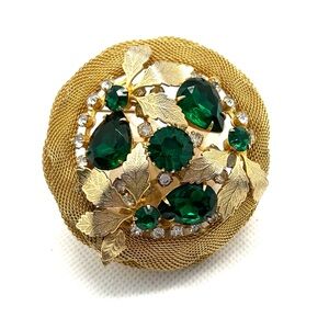 Vintage Mesh Brooch